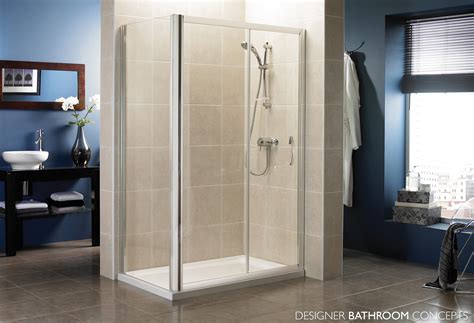 Identiti Designer Sliding Door Shower Enclosure From