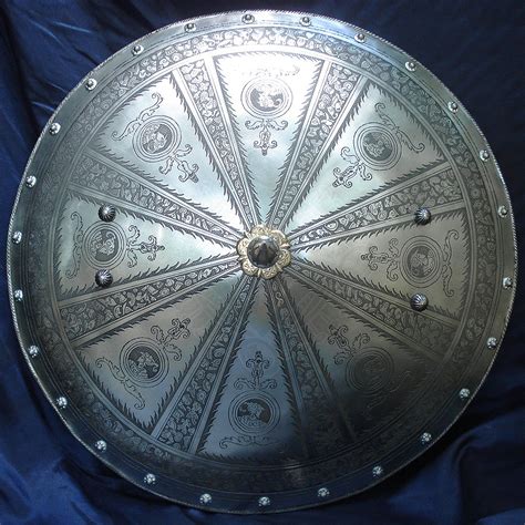 Round Shield Rondache, 16. cen., museum replica | Outfit4Events