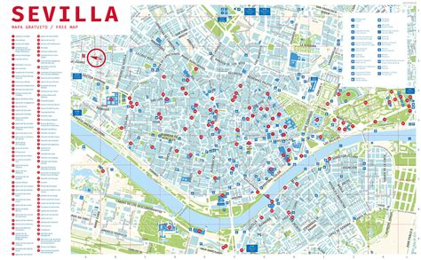 Mapa Turistico De Sevilla 2022 Mapa Turisticocom Images