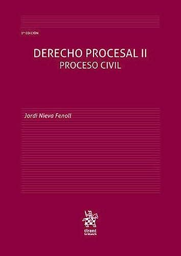 Derecho Procesal Ii Proceso Civil 2ª Edición Manuales De Derecho