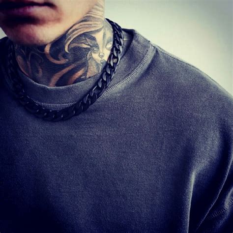Neck Tattoo Neck Tattoo Chain Chain Necklace