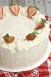 Strawberry Moscato Cake with Cream Cheese Buttercream Frosting | Recipe ...