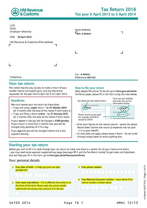 Your company or association must file a company tax return if you get a 'notice to deliver a company tax return' from hm revenue and customs (hmrc). Product detail