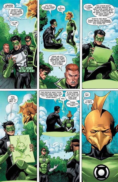 Review Hal Jordan And The Green Lantern Corps 34 Earth Lanterns Assemble Geekdad