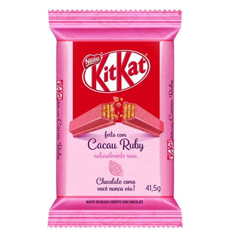 Kitkat Ruby Com Chocolate Rosa Chega Ao Brasil Embalagemmarca