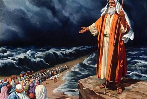 Moses Exodus 142122 Bible Story Art Etc Pinterest