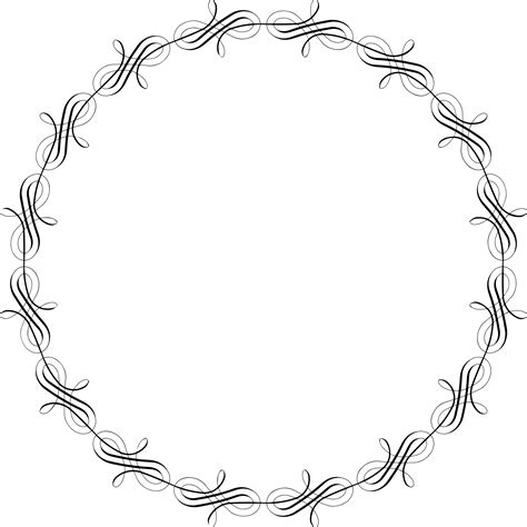 Vector Round Frame Png File Download Free Png All Png All