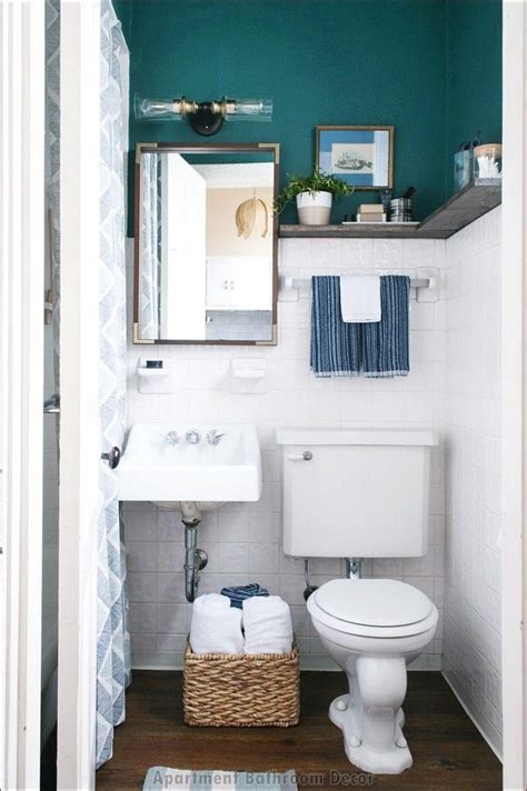 10 Small Apartment Bathroom Decor Ideas And Decorating Tips By Emily