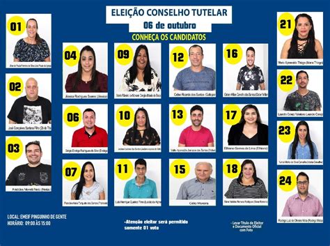 conselho tutelar 2019 conheça os candidatos prefeitura municipal de urânia