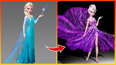 Elsa Frozen Disney Frozen Glow Up Transformations Disney Princess