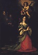 Queen Maria Francisca de Sabóia (1646-1683), first wife of King Pedro ...