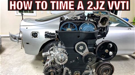 How To Time A 2jz Gte Vvti Engine Youtube