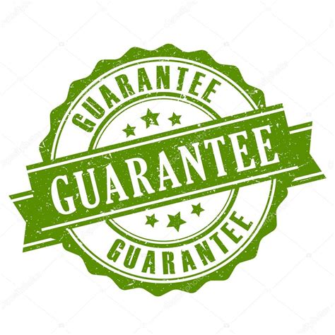 Guarantee Ribbon Rubber Stamp Stock Vector By ©arcady 118938690