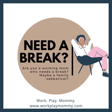 Exhausted Working Moms Need A Break Work Play Mommy