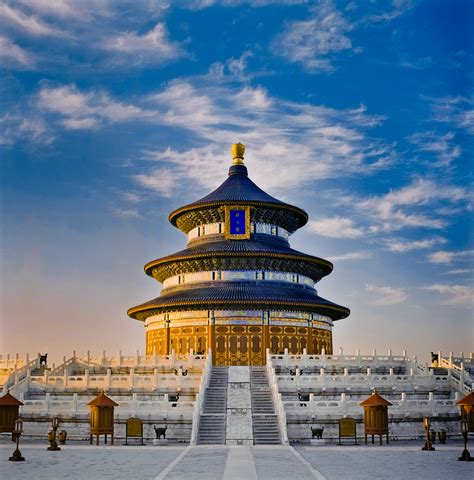Temple Of Heaven Beijing China The Golden Scope