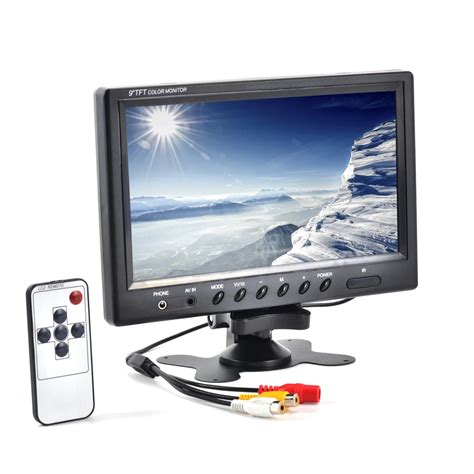 9 Inch Screen Lcd Hd 800480 Resolution Car Monitor Av Digital