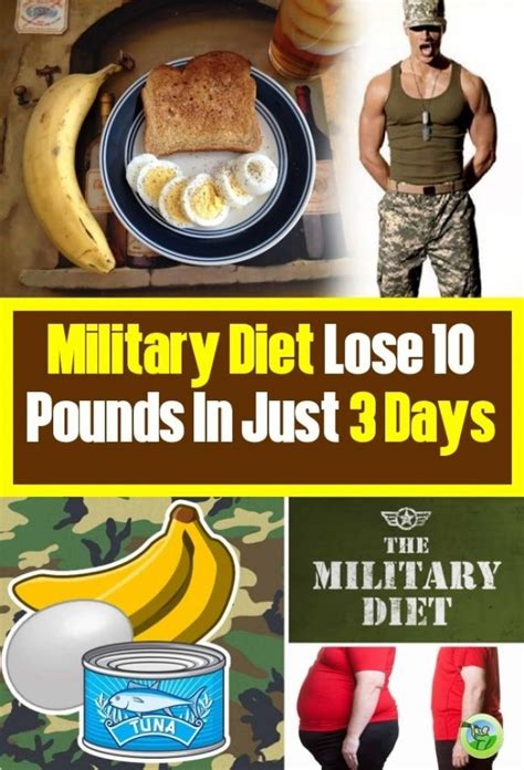 Lose 10 Pounds In Just Three Days In 2020 Three Day Diet Military Diet Military Diet Plan