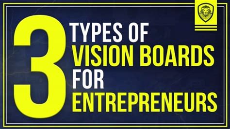 3 Types Of Vision Boards For Entrepreneurs Patrick Bet David