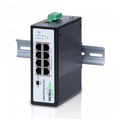 8 Port Poe Powered Switch Fastcabling