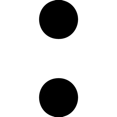 Musical Sign Of Two Dots Vector Svg Icon Svg Repo
