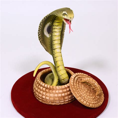 Sugar Cobra Snake In A Basket Yeners Way