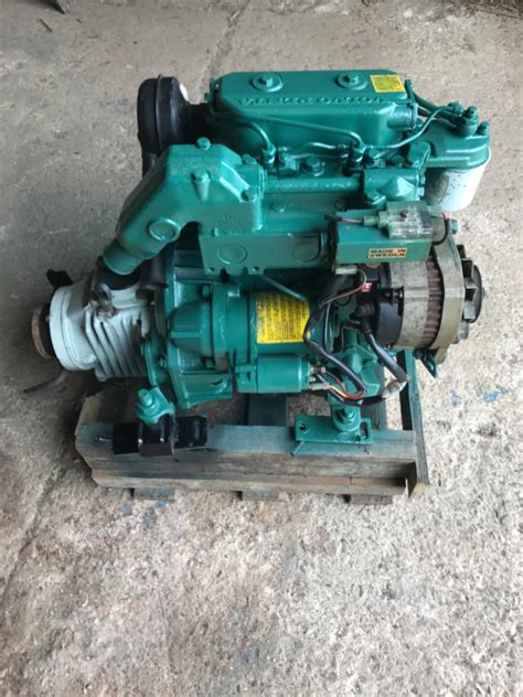 Volvo Penta 2002 18hp Marine Diesel Engine With Gearbox For Sale From