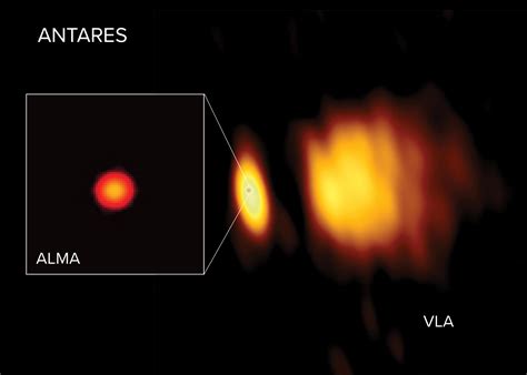 Unprecedented Astronomy Atmosphere Of The Red Supergiant Star Antares