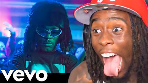 Kai Cenat Reacts To Lil Uzi Vert Just Wanna Rock Official Music Video Youtube