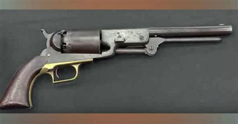 so texas governor greg abbott names 1847 colt walker official handgun of lone star state