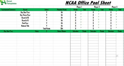 Ncaa Office Pool March Madness Pool