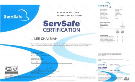 Get your food safety manager certification. Servsafe Food Protection Manager Certificate
