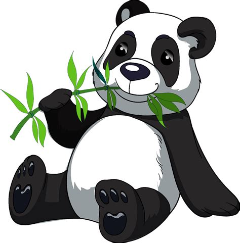 Clipart Of Pandas