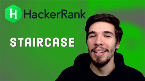Resolviendo Problemas De HackerRank Staircase YouTube