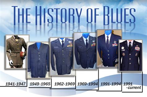 Why So Blue History Of Air Force Service Uniform Ramstein Air Base