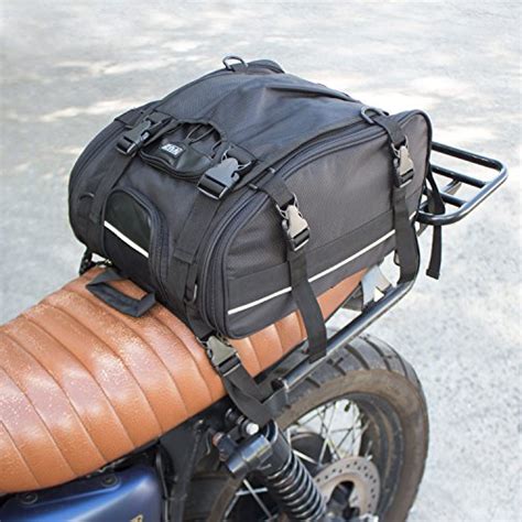 Universal bike bag bicycle rear rack storage luggage bag removeable motorcycle shoulder bag handbag 0 review cod. VUZ Moto Expandable Motorcycle Tail Bag | Waterproof ...
