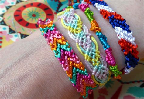 Ideas Hobbycraft Blog Friendship Bracelet Patterns Embroidery