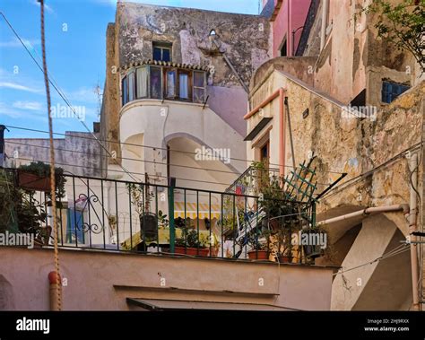 The Colorful And Characteristic Houses Of Procida Are Defined As
