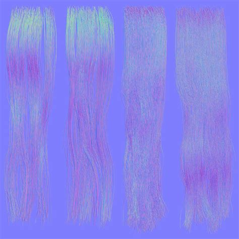Artstation 15x Hair Alphas Textures Brushes