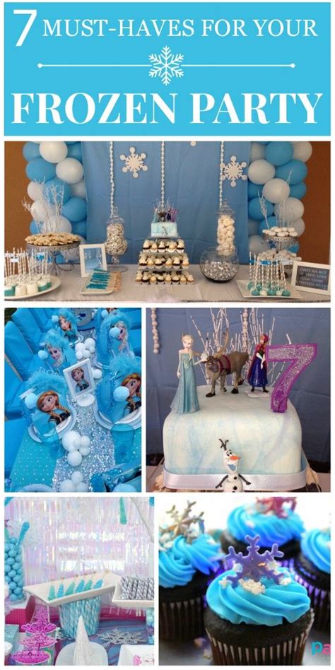 frozen disney party ideas things you must have at your frozen party