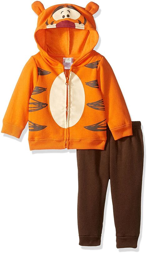 Disney Baby Boys 2 Piece Tigger Costume Sweatershit With