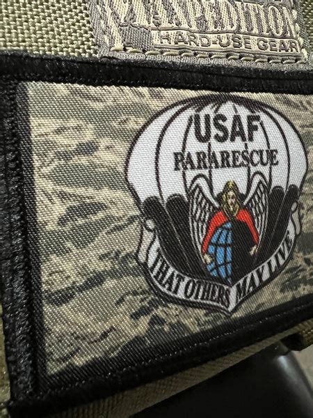 Usaf Pararescue Morale Patch Custom Velcro Morale Patches