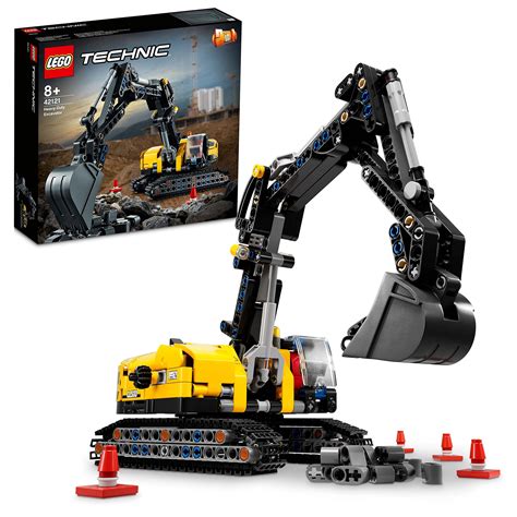 Lego 42121 Technic Heavy Duty Excavator Toy 2 In 1 Model Construction