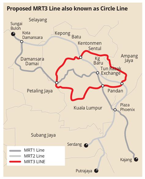 2 commuter rail lines, 5 rapid transit lines, 1 bus rapid transit line and 2 airport rail links to. Map Of Klang Valley Malaysia - Maps of the World