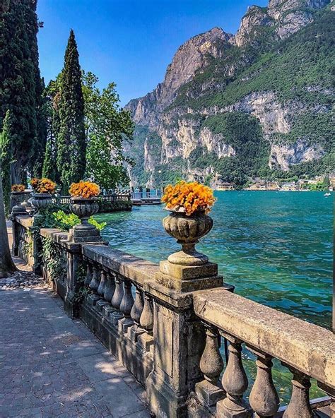 Lago Di Garda 🌹 Em 2020 Lindas Paisagens Lugares Para Visitar