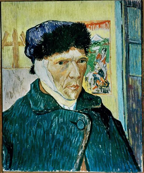 He died jan 25 1891, 6 month after his brother vincent. Vincent van Gogh | Self-Portrait with Bandaged Ear (1889 ...