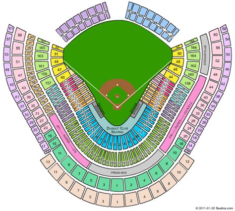 Angels Stadium Seating Map