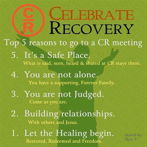 Celebrate Recovery Quotes Shortquotescc