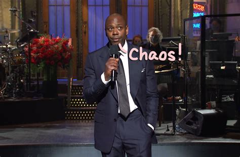 Dave Chappelle Perfectly Summed Up In His Snl Opening Monologue Watch Perez Hilton