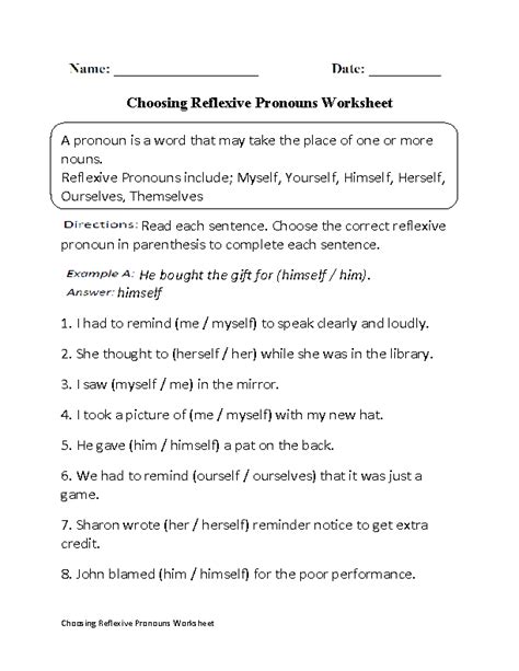 First, students define the word pronoun. 14 Best Images of Pronoun Contractions Worksheet ...