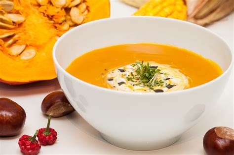 Recette de Soupe de potiron marrons oignons Recette Companion